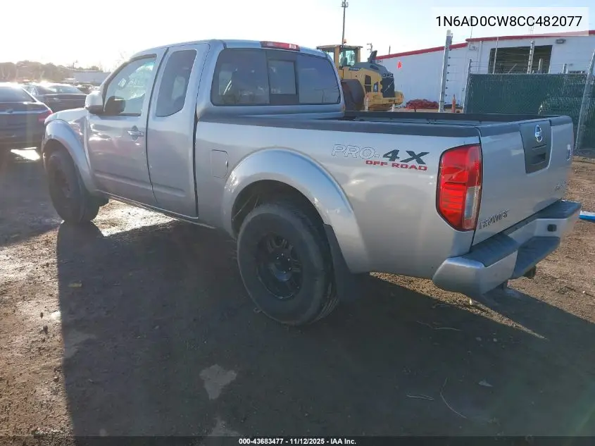 1N6AD0CW8CC482077 2012 Nissan Frontier Pro-4X