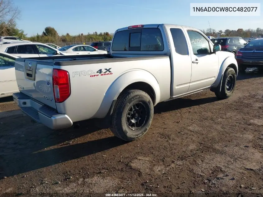 1N6AD0CW8CC482077 2012 Nissan Frontier Pro-4X