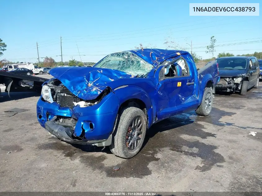 1N6AD0EV6CC438793 2012 Nissan Frontier Sv