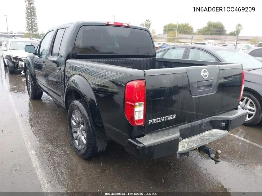 1N6AD0ER1CC469209 2012 Nissan Frontier Sv