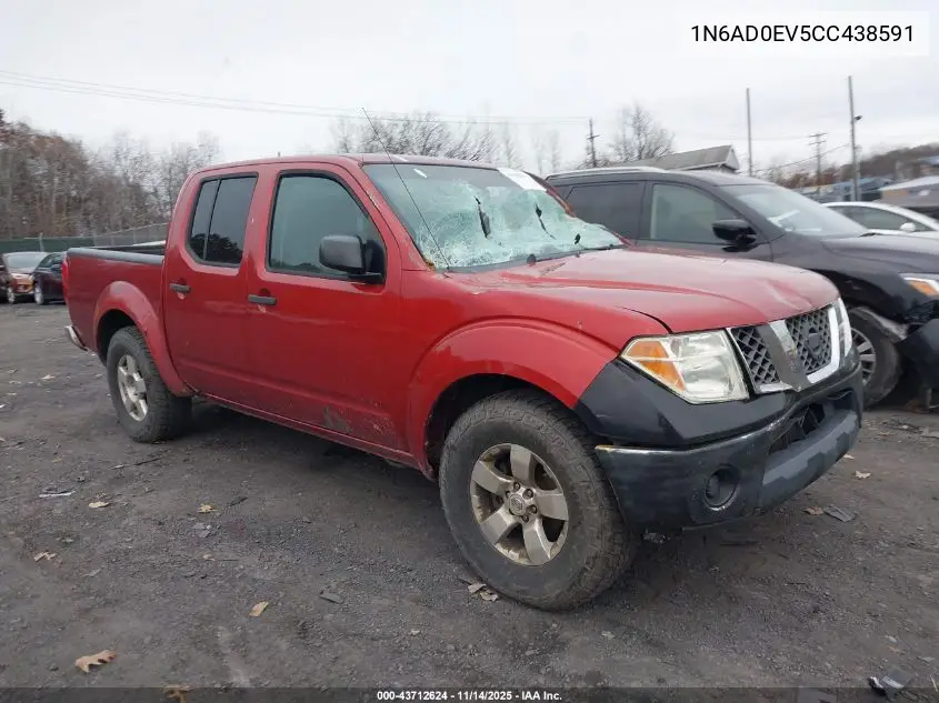 1N6AD0EV5CC438591 2012 Nissan Frontier Sv