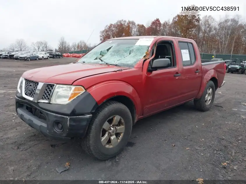 1N6AD0EV5CC438591 2012 Nissan Frontier Sv