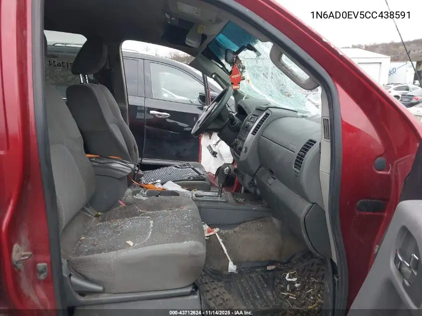 1N6AD0EV5CC438591 2012 Nissan Frontier Sv