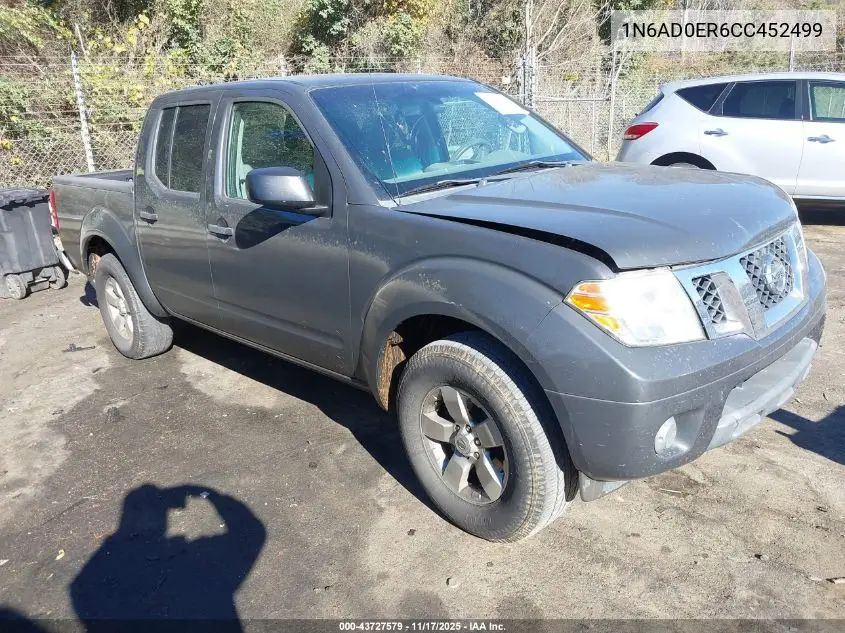 1N6AD0ER6CC452499 2012 Nissan Frontier Sv