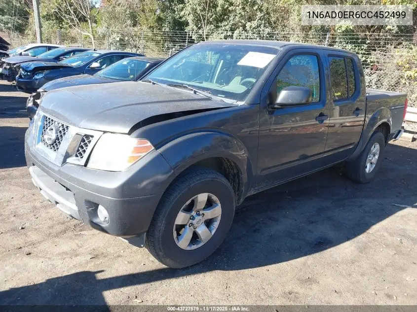 1N6AD0ER6CC452499 2012 Nissan Frontier Sv