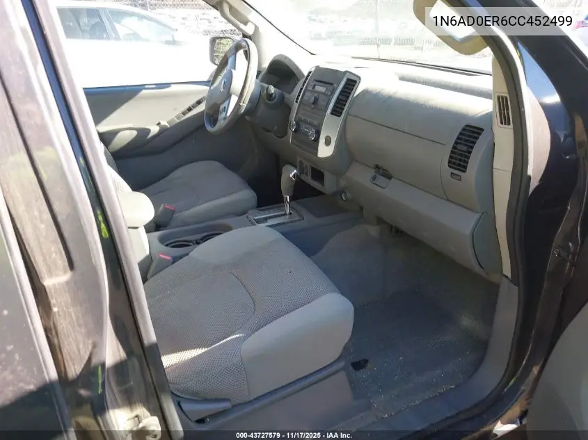 1N6AD0ER6CC452499 2012 Nissan Frontier Sv