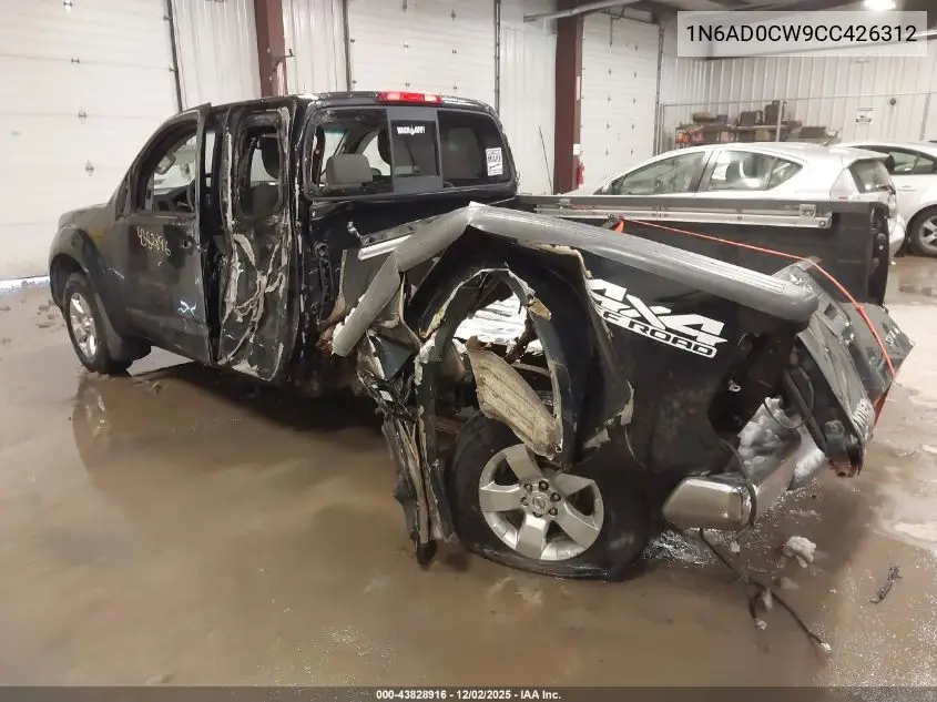 1N6AD0CW9CC426312 2012 Nissan Frontier Sv