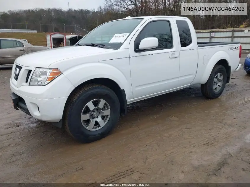 1N6AD0CW7CC464203 2012 Nissan Frontier Pro-4X