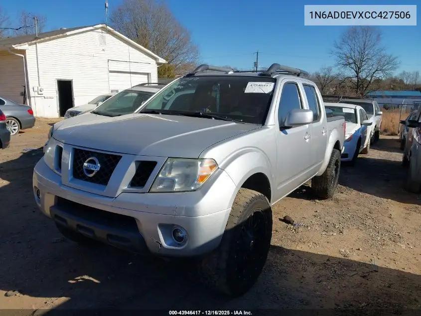 1N6AD0EVXCC427506 2012 Nissan Frontier Pro-4X