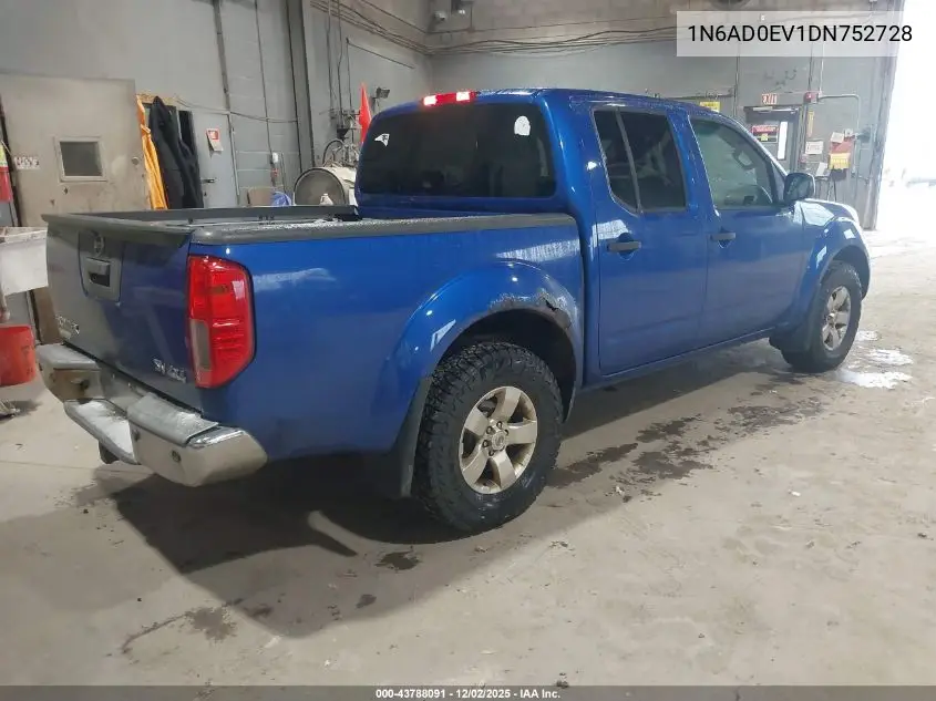 1N6AD0EV1DN752728 2013 Nissan Frontier Sv