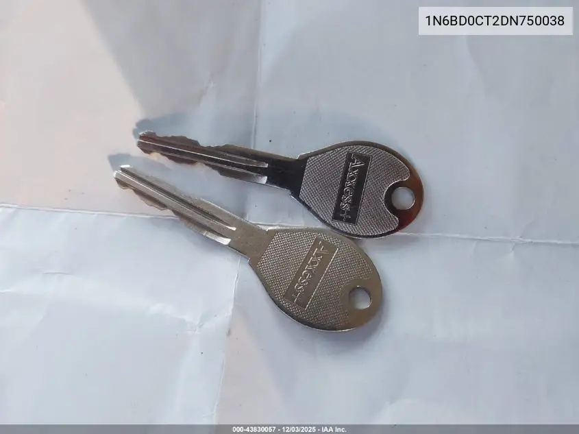 1N6BD0CT2DN750038 2013 Nissan Frontier S
