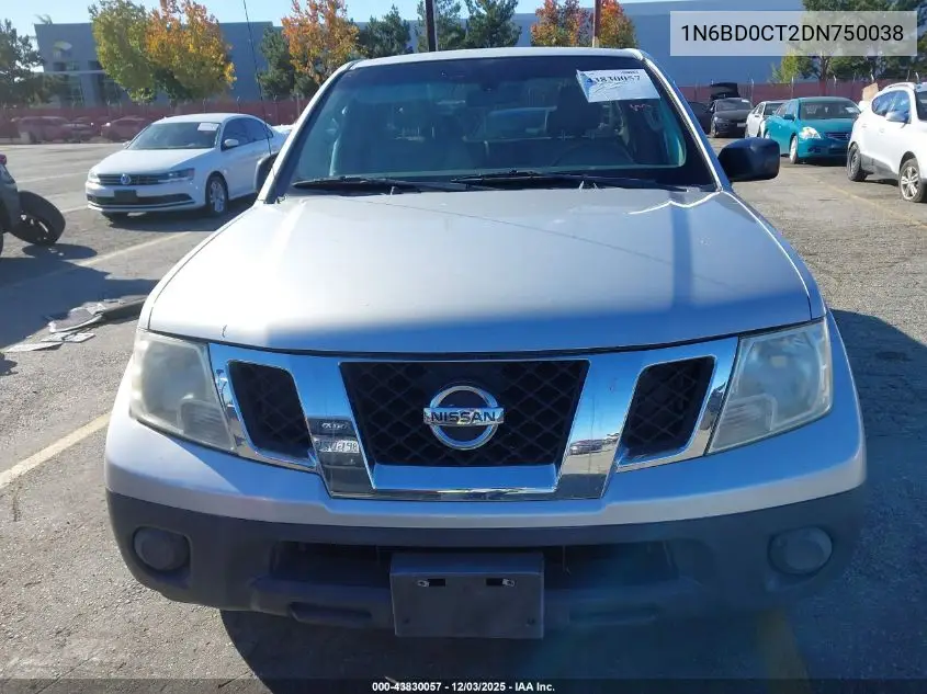 1N6BD0CT2DN750038 2013 Nissan Frontier S