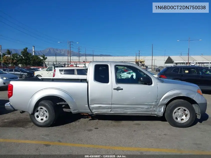 1N6BD0CT2DN750038 2013 Nissan Frontier S