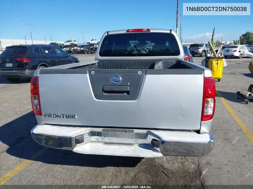1N6BD0CT2DN750038 2013 Nissan Frontier S