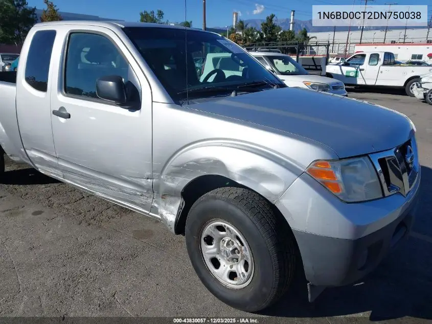 1N6BD0CT2DN750038 2013 Nissan Frontier S