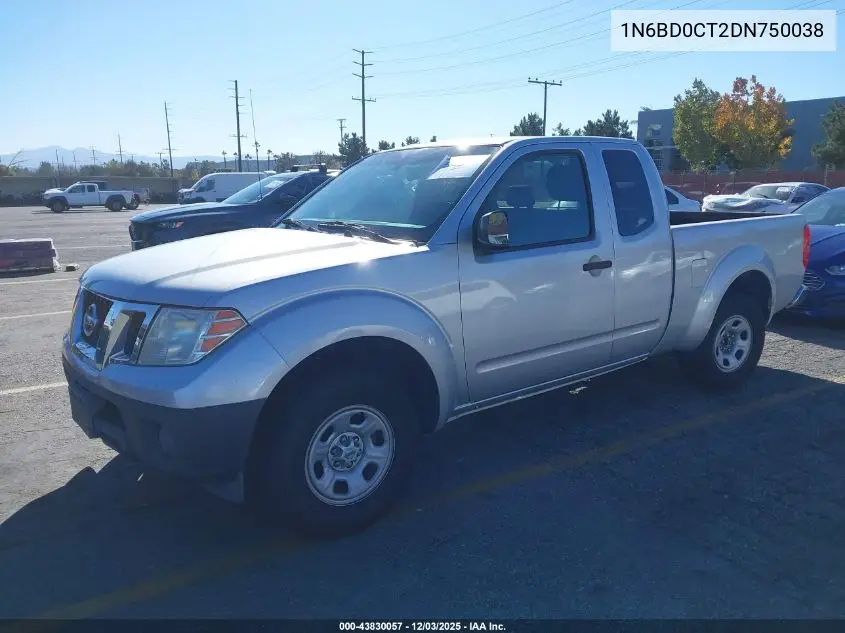 1N6BD0CT2DN750038 2013 Nissan Frontier S