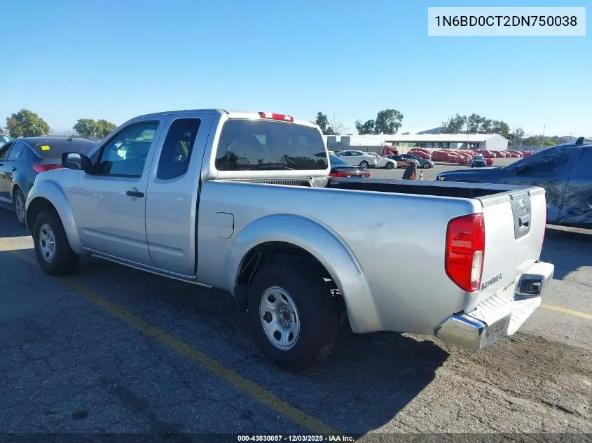 1N6BD0CT2DN750038 2013 Nissan Frontier S