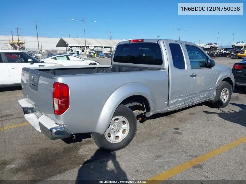 1N6BD0CT2DN750038 2013 Nissan Frontier S