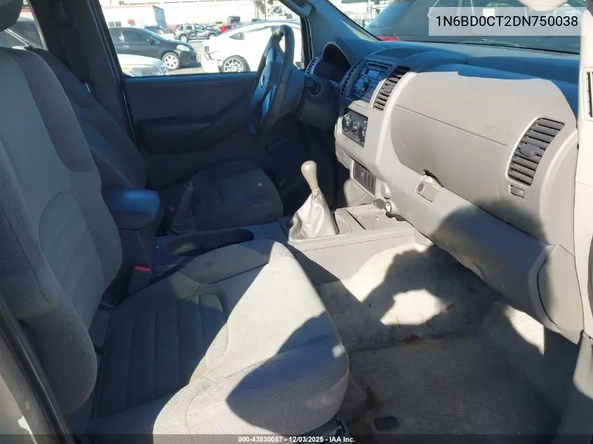 1N6BD0CT2DN750038 2013 Nissan Frontier S
