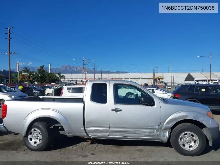 1N6BD0CT2DN750038 2013 Nissan Frontier S
