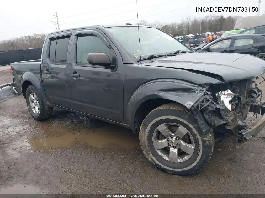 2013 Nissan Frontier Sv VIN: 1N6AD0EV7DN733150 Lot: 43862281