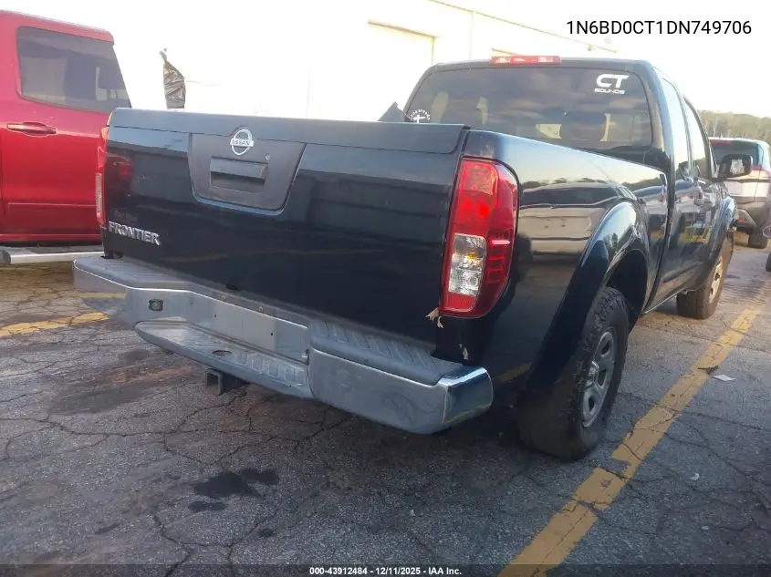 1N6BD0CT1DN749706 2013 Nissan Frontier S