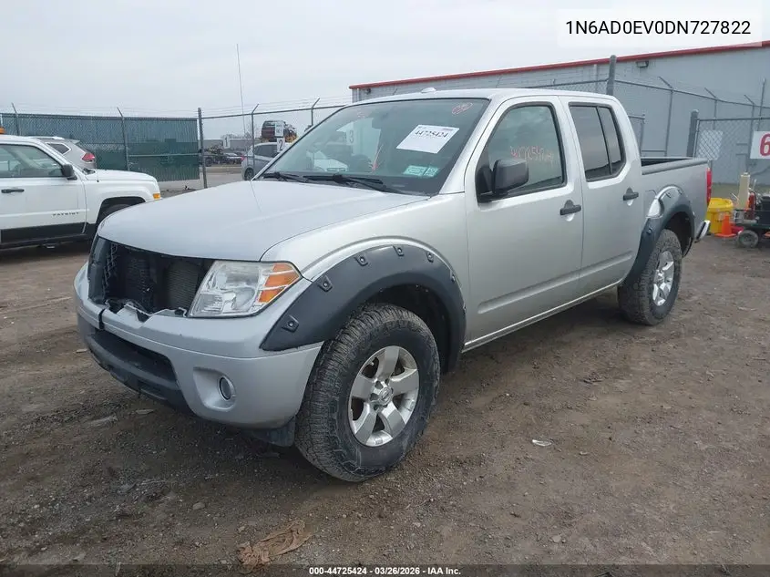 1N6AD0EV0DN727822 2013 Nissan Frontier Sv