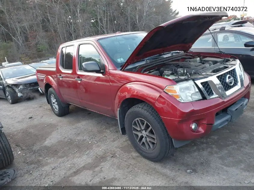 1N6AD0EV3EN740372 2014 Nissan Frontier Sv