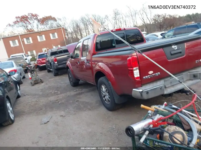 1N6AD0EV3EN740372 2014 Nissan Frontier Sv