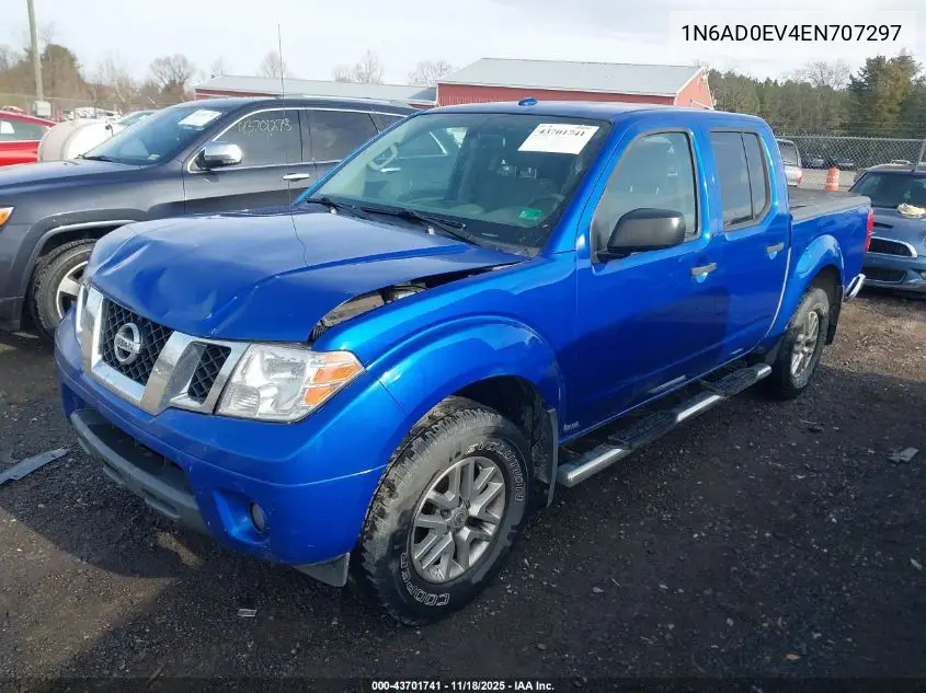 1N6AD0EV4EN707297 2014 Nissan Frontier Sv