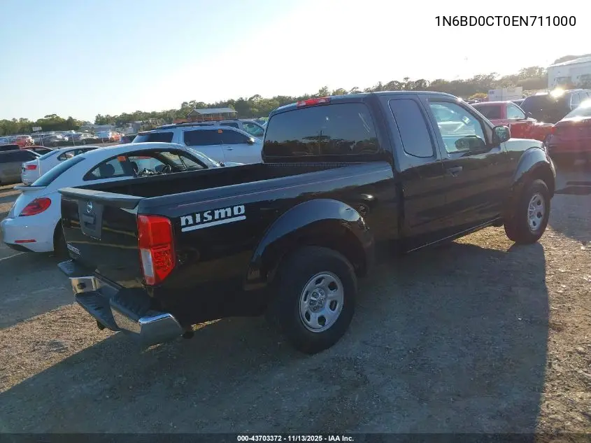 1N6BD0CT0EN711000 2014 Nissan Frontier S
