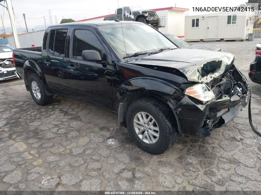 1N6AD0EV5EN742415 2014 Nissan Frontier Sv
