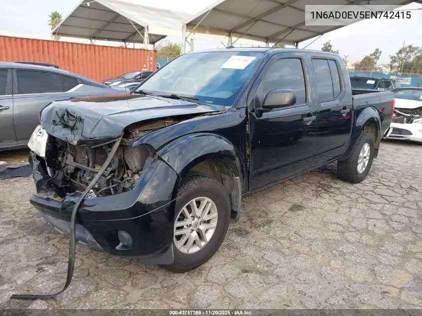 1N6AD0EV5EN742415 2014 Nissan Frontier Sv