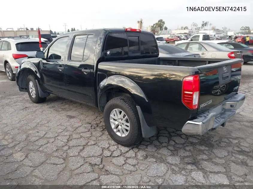 1N6AD0EV5EN742415 2014 Nissan Frontier Sv