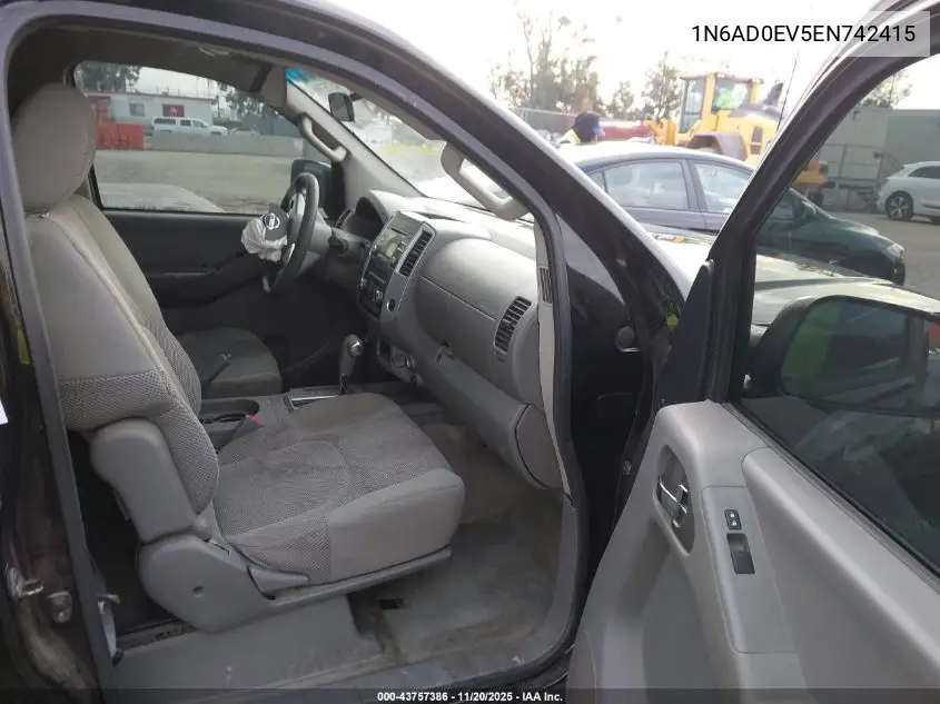 1N6AD0EV5EN742415 2014 Nissan Frontier Sv