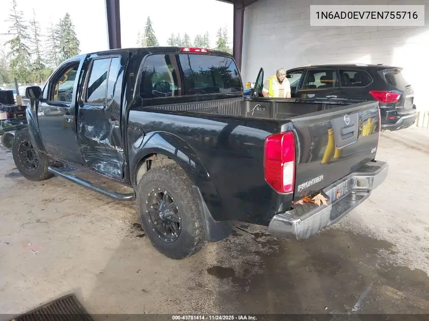 1N6AD0EV7EN755716 2014 Nissan Frontier S