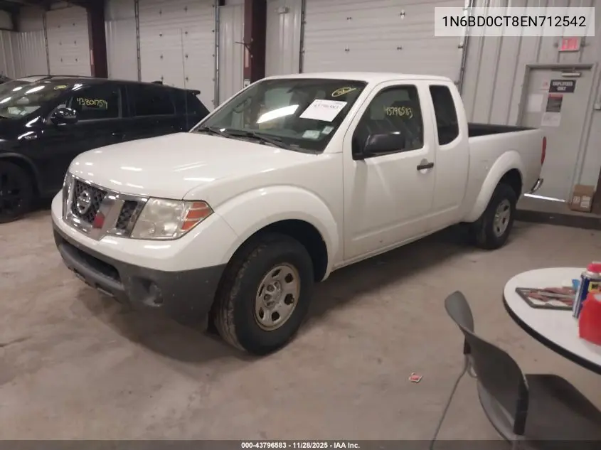 1N6BD0CT8EN712542 2014 Nissan Frontier S