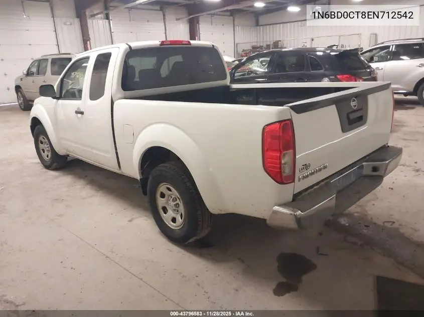 1N6BD0CT8EN712542 2014 Nissan Frontier S