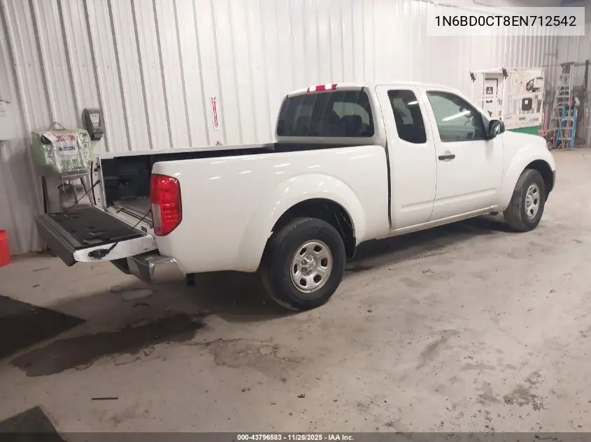 1N6BD0CT8EN712542 2014 Nissan Frontier S