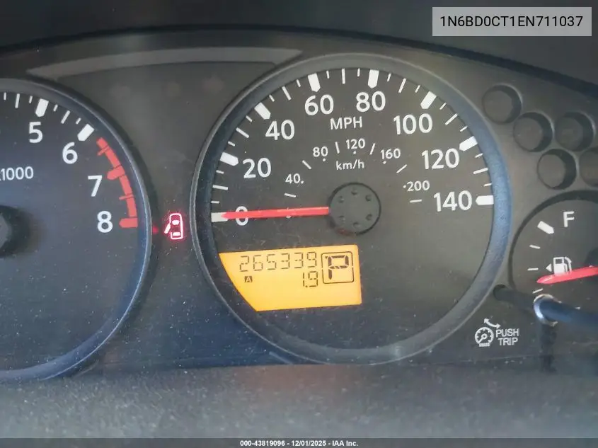 1N6BD0CT1EN711037 2014 Nissan Frontier S