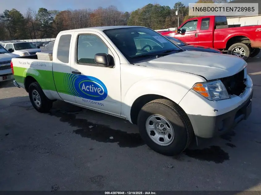 1N6BD0CT1EN728985 2014 Nissan Frontier S/Sv-I4
