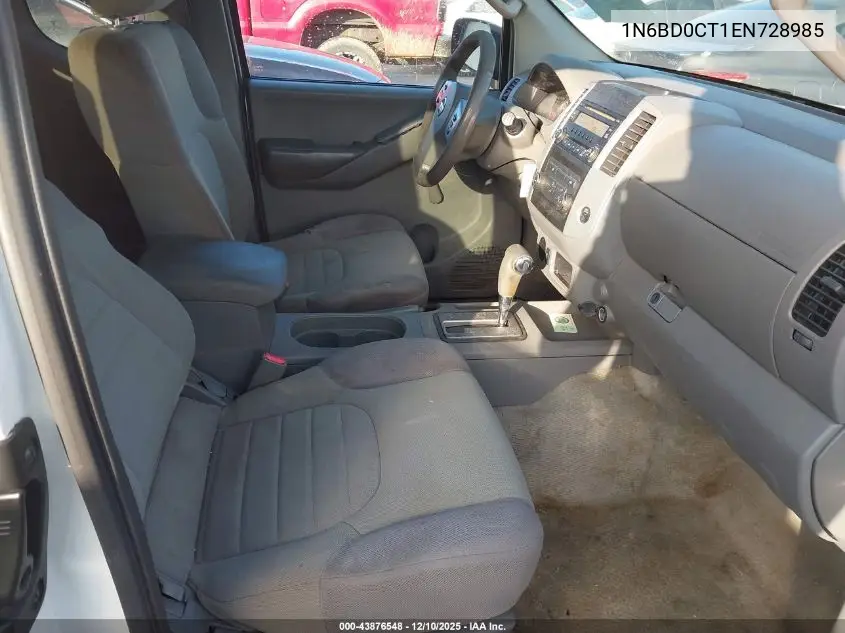 1N6BD0CT1EN728985 2014 Nissan Frontier S/Sv-I4