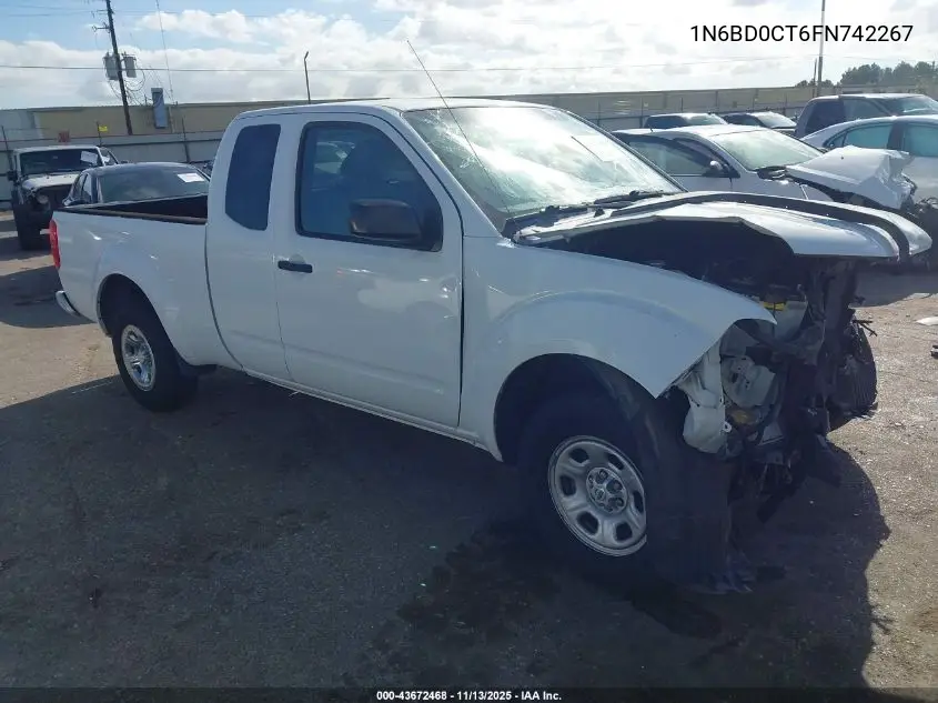 1N6BD0CT6FN742267 2015 Nissan Frontier S