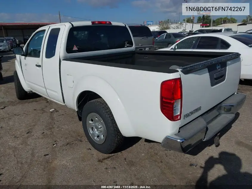 1N6BD0CT6FN742267 2015 Nissan Frontier S