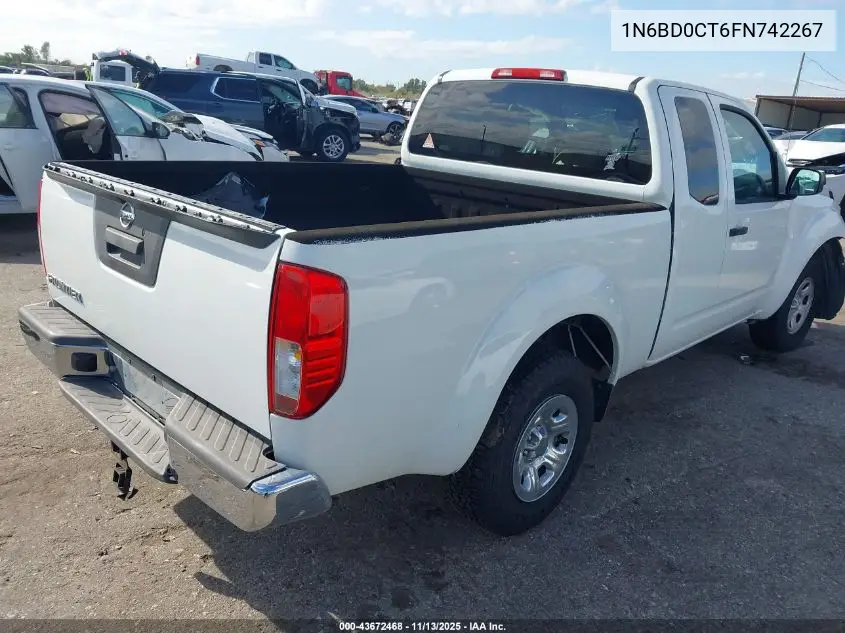 1N6BD0CT6FN742267 2015 Nissan Frontier S