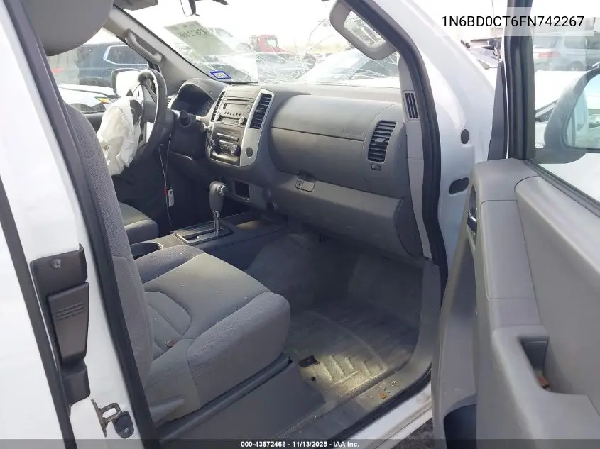 1N6BD0CT6FN742267 2015 Nissan Frontier S