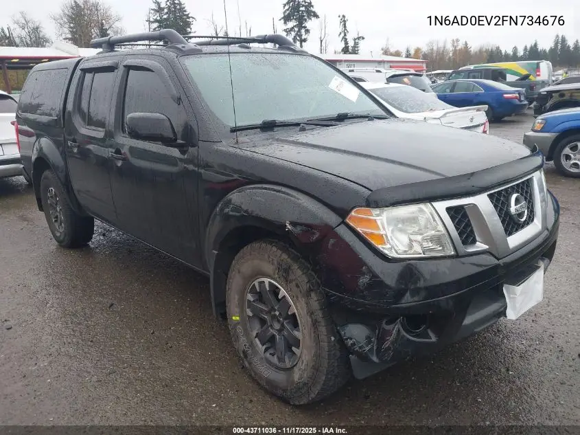 1N6AD0EV2FN734676 2015 Nissan Frontier Pro-4X/S/Sl/Sv
