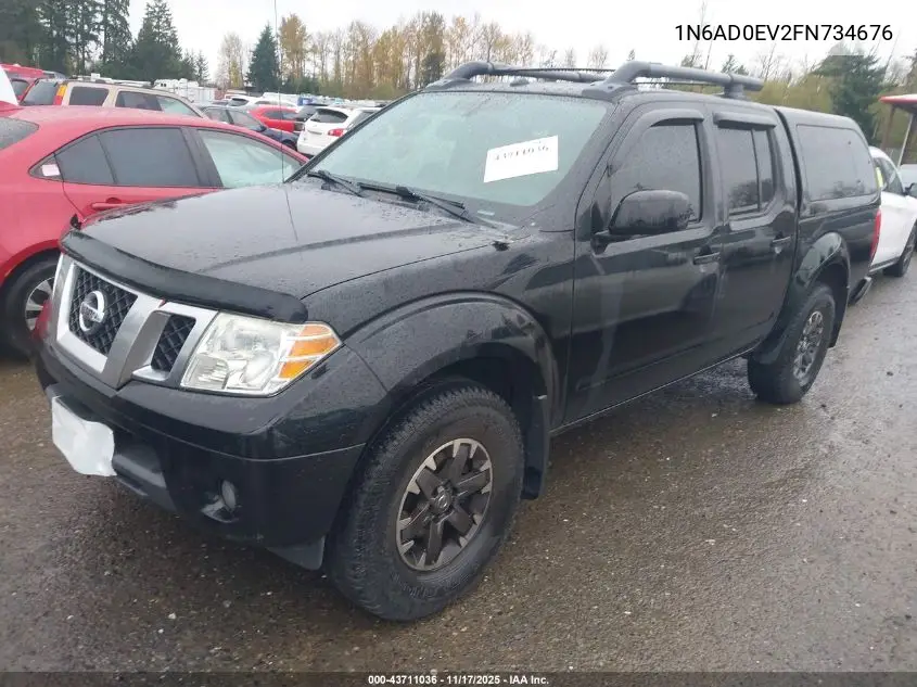 1N6AD0EV2FN734676 2015 Nissan Frontier Pro-4X/S/Sl/Sv
