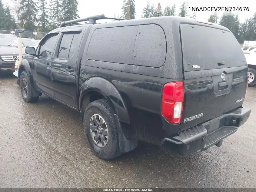 1N6AD0EV2FN734676 2015 Nissan Frontier Pro-4X/S/Sl/Sv