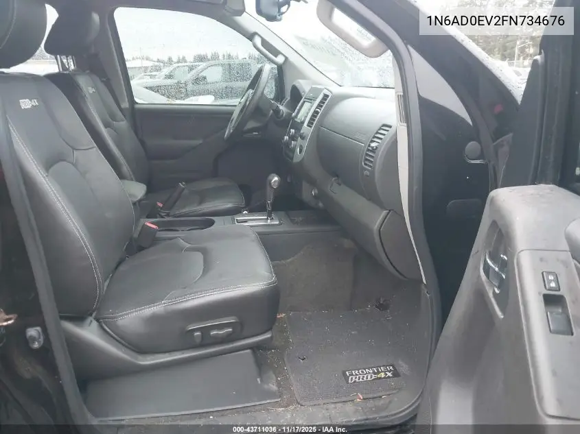 1N6AD0EV2FN734676 2015 Nissan Frontier Pro-4X/S/Sl/Sv